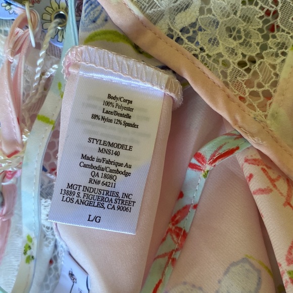 IN BLOOM BY JONQUIL size large
Women's Cami Short Pajamas NWT - Picture 10 of 11